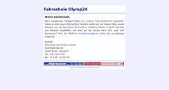 Desktop Screenshot of olymp24.de